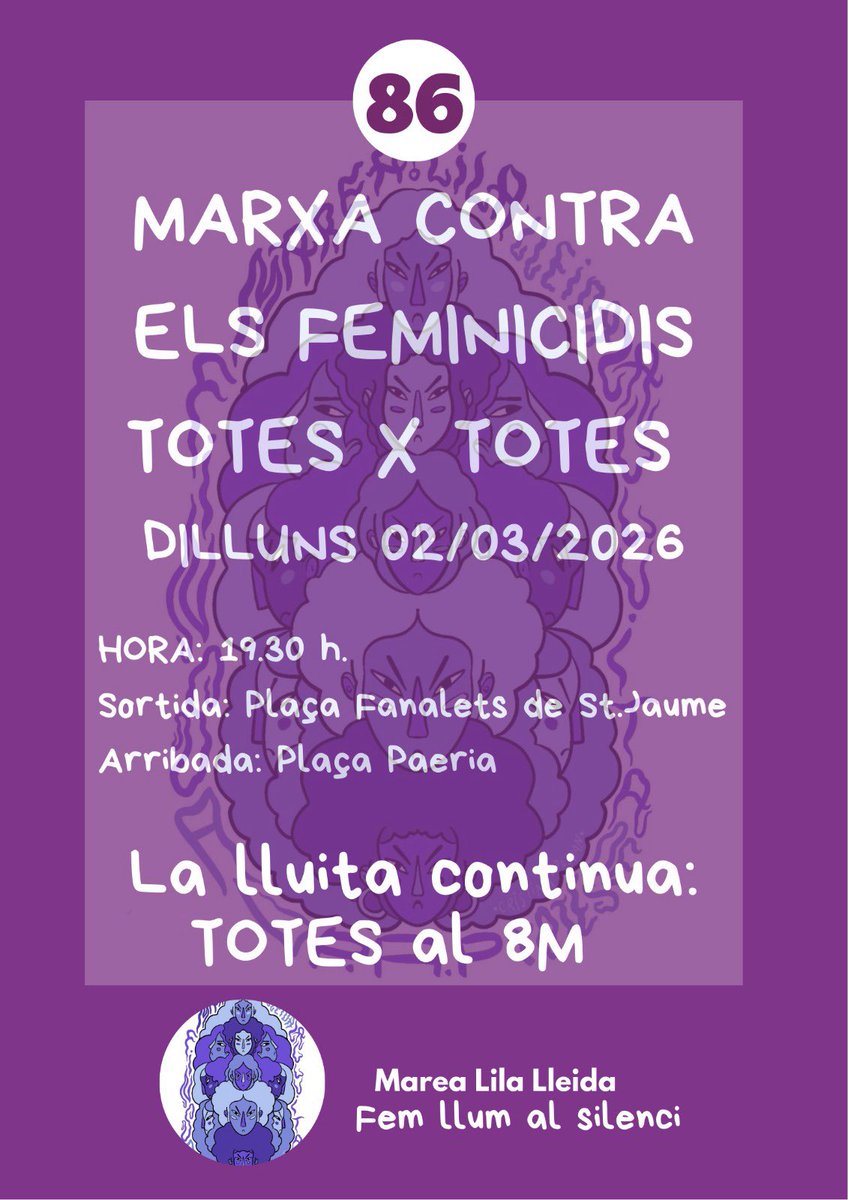PardoMestre's tweet photo. 📣DILLUNS DIA 2 DE MARÇ 2026 👇🏾 https://t.co/4gXrs02M5q
