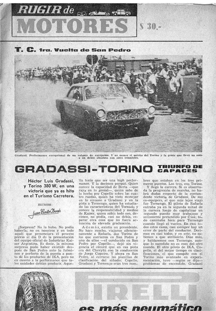 PatoG82's tweet photo. 📝 Nota de revista Rugir de Motores 🏁
(Incluía también la cobertura de la siguiente carrera en Allen)
#RugirDeMotores #TurismoCarretera #PirinGradassi https://t.co/y2N6FIPnaN