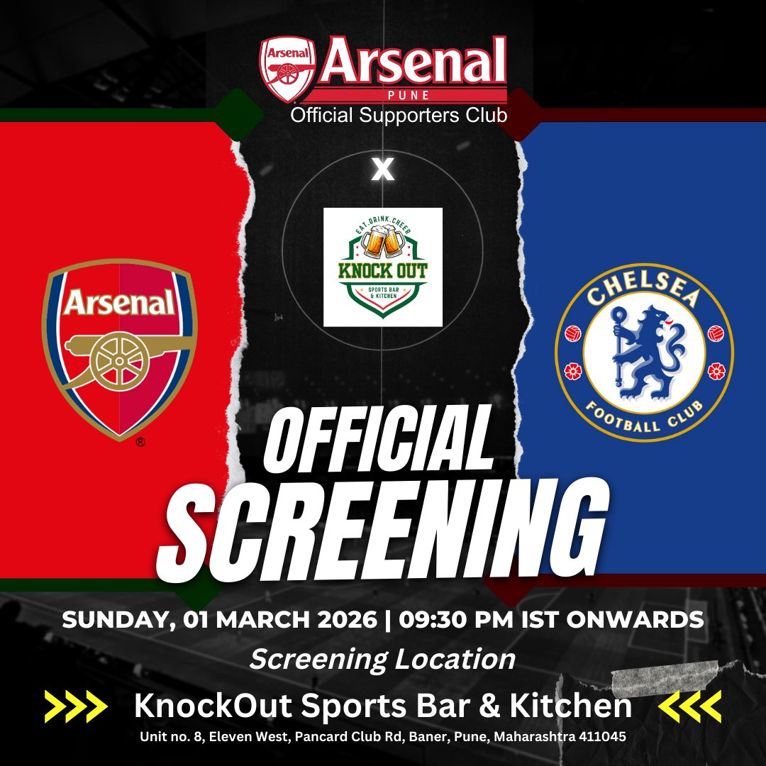 Arsenal Pune SC tweet media