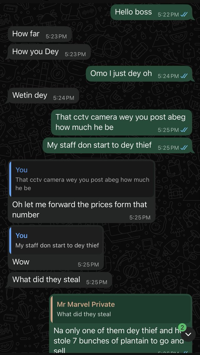 On today episode of workers will make you craze if you no dey careful,how will I count 13 bunches last week that I will have them harvested today and I reach there one worker don thief 7 bunches go sell for market,I just dey vex 😂😂