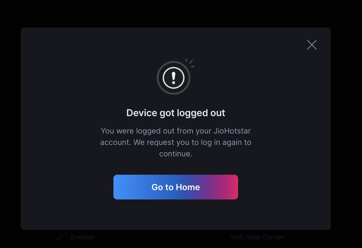 mayuur's tweet photo. @JioHotstar what is the issue with your service today? It is not letting me login into any of my devices. Fix it immediately! https://t.co/CyOXlVK04J