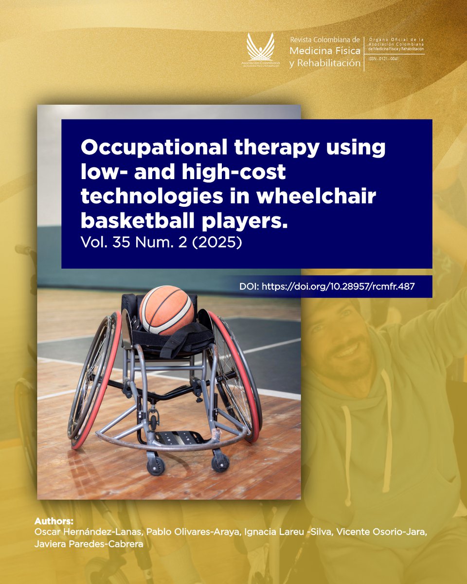 RevistaACMFR's tweet photo. Low-cost assistive technologies in wheelchair basketball: occupational therapy evidence on improved satisfaction, safety, and cost-effectiveness.
Read the full article in the Colombian Journal of Physical Medicine and Rehabilitation:
DOI: https://t.co/IQ5nhMLK6Y https://t.co/kpbqOv4LQ5