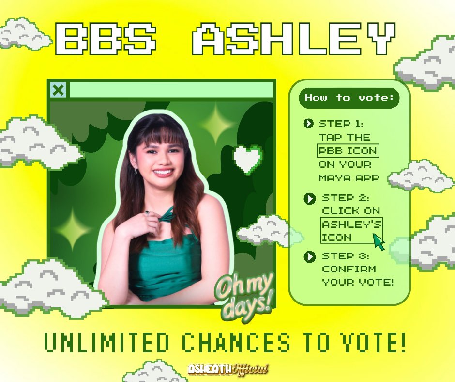 ASHHEARTSSSS's tweet photo. Let’s go all out, everyone 💚💙

BBS Ashley and Heath, AshHearts! They are super deserving because they’ve shown their true and genuine selves inside the house. No pretending, just real moments and real growth. 💛

They’ve also proven how strong and capable they are in every task — consistent, hardworking, and truly talented. You can really see their effort every single time. Now it’s our turn to support them the same way they’ve given their best. :)

BBS ASHLEY
BBS HEATH