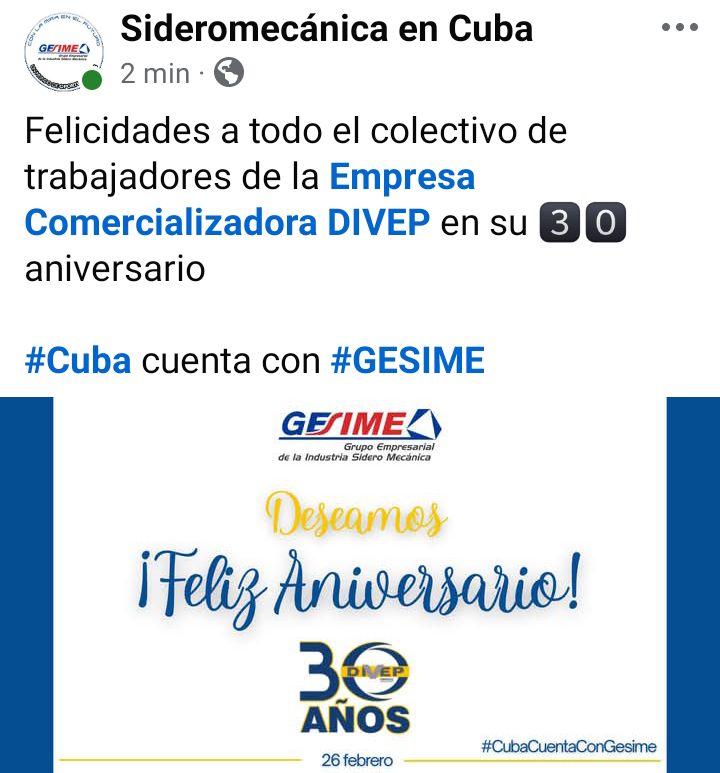 osdegesime's tweet photo. Muchas felicidades. 3️⃣0️⃣ Años
#Divep https://t.co/nhY3ywOCDW