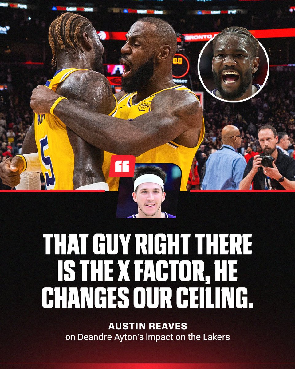 espn's tweet photo. Why the Lakers' success depends on Deandre Ayton 🤔🏀 https://t.co/L924Jju8cs
