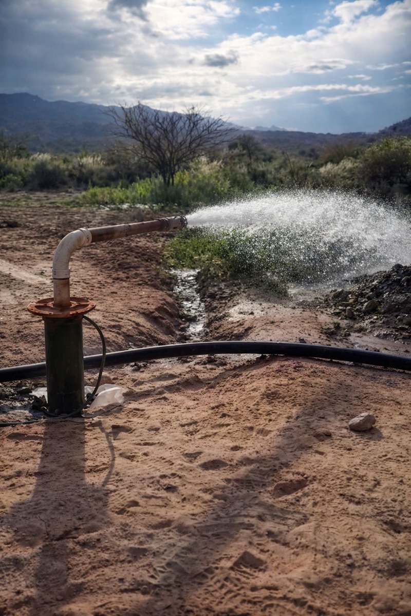 El <a href="/GobDeLaRioja/">Gobierno de La Rioja</a> realizó el recambio de una bomba en 2 perforaciones clave que abastecen a Alcázar, El Alto, Bajo Verde y Santo Domingo.
Se garantiza la continuidad del suministro y la asistencia a comunidades rurales.
Trabajo articulado con municipios y <a href="/EdelarSAU/">EDELAR SAU</a>
#larioja
