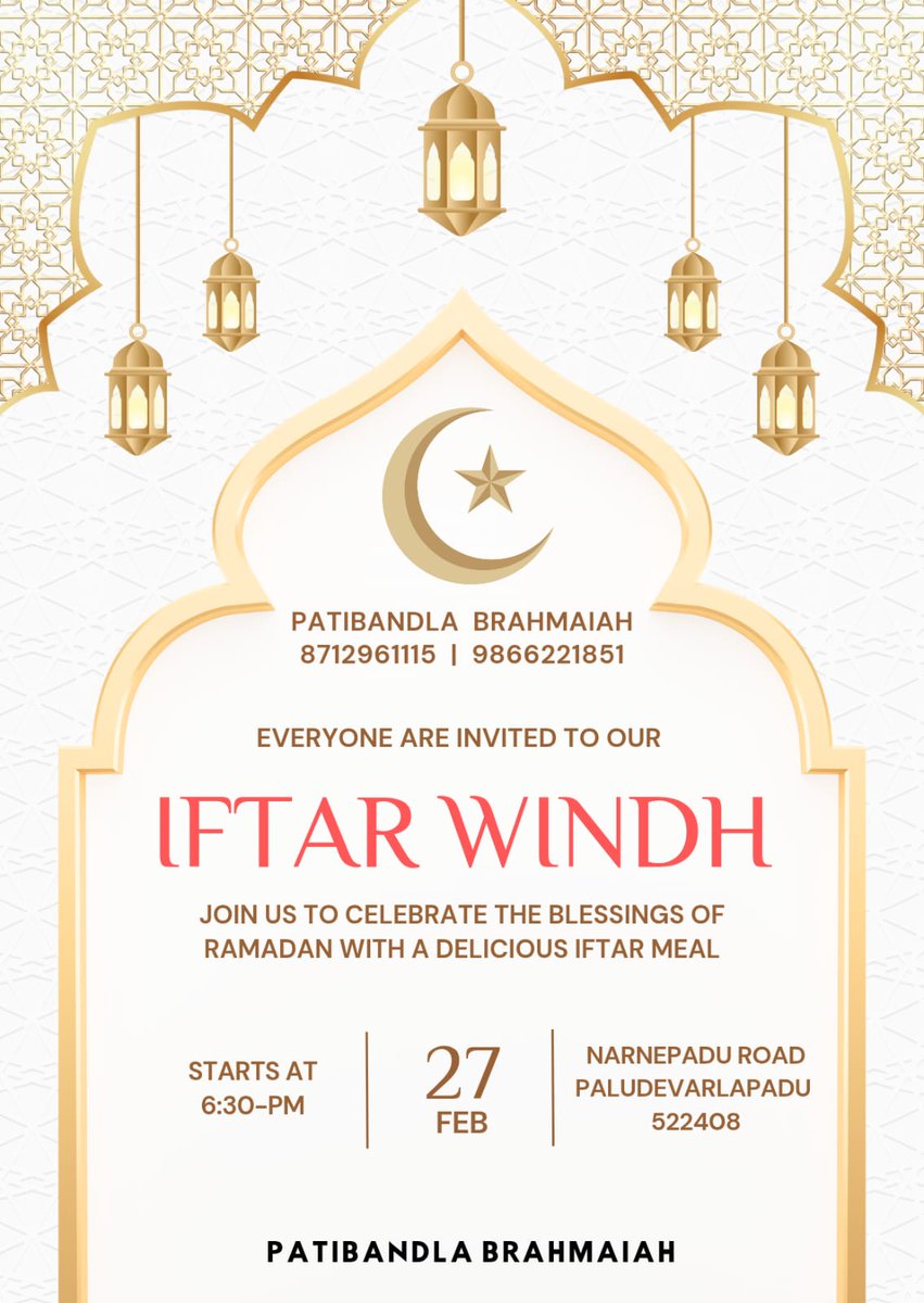 pbrahma2004's tweet photo. Welcome To Ramdan Iftar https://t.co/zOiKhlCQ4p