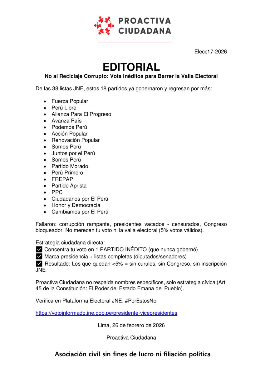 Proactiva Ciudadana tweet media