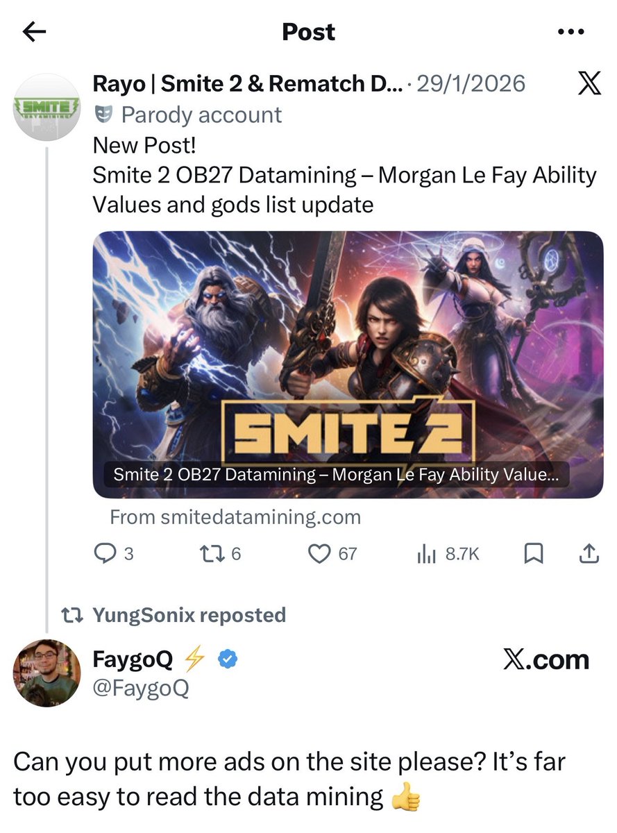 Rayo | Smite 2 Datamining 🇪🇸 tweet media