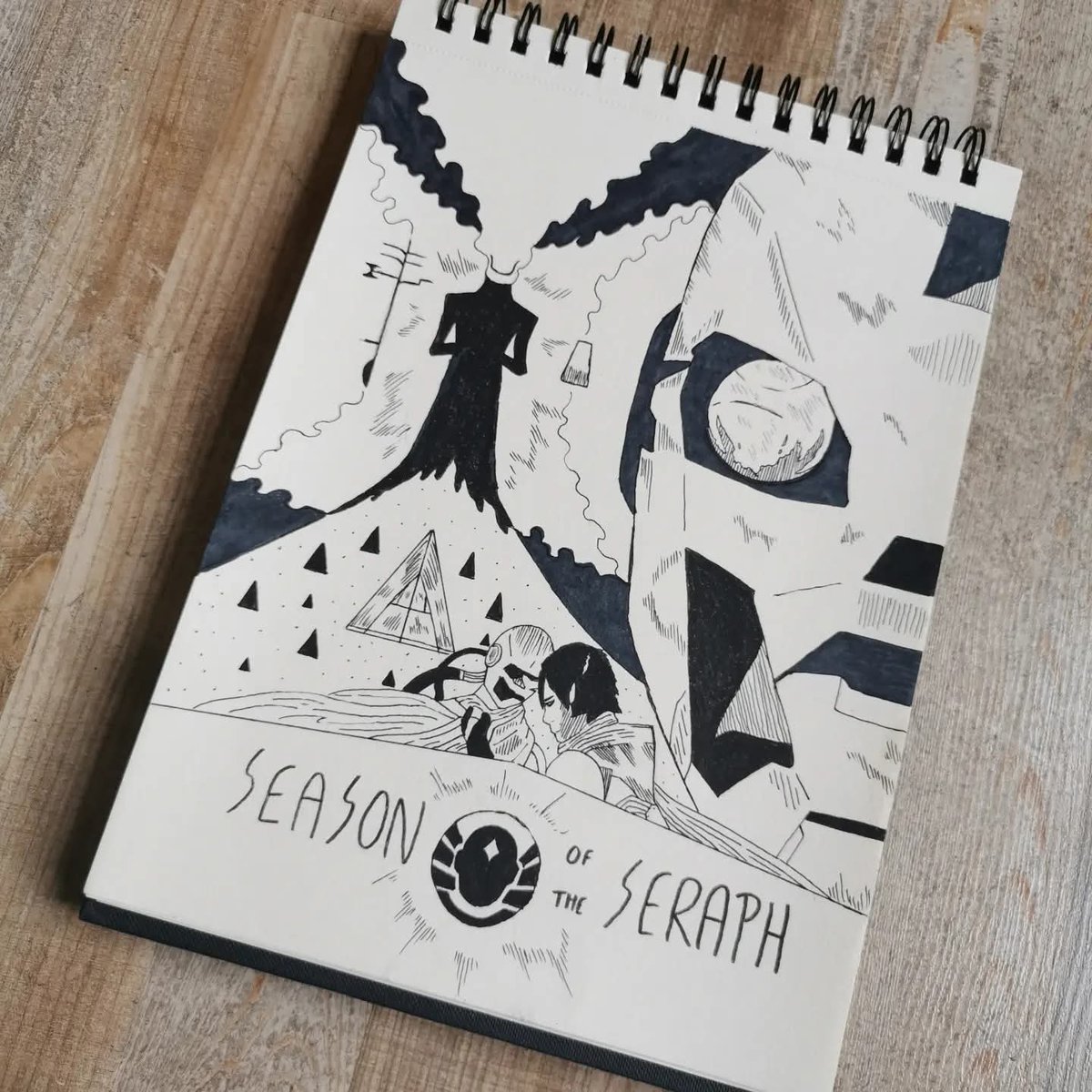 A little trip down memory lane to when I created this drawing to celebrate the end of Season of the Seraph in February 2023 ! 🌌

#AOTW <a href="/DestinyGameFR/">Destiny 2</a> <a href="/DestinyTheGame/">Destiny 2</a> <a href="/A_dmg04/">dmg04</a> <a href="/BrunoLouviers/">Br1</a>