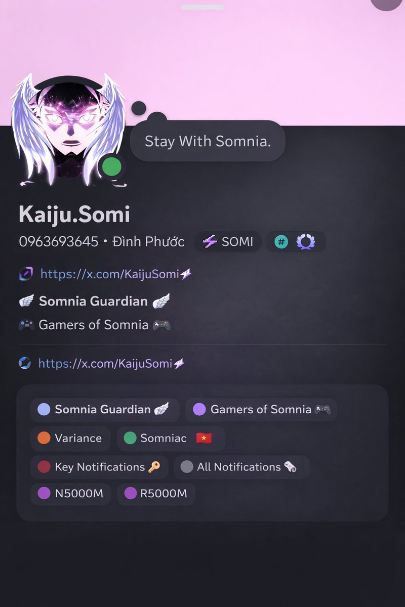 shi720646's tweet photo. Thank you to the Somnia team for trusting me and giving me the opportunity to become a Guardian.
This is not just a role, but a recognition of long-term dedication and commitment.
I will continue to give my best and help strengthen Somnia’s values every day
#Somnia_Network https://t.co/pjG9d8zE1Y
