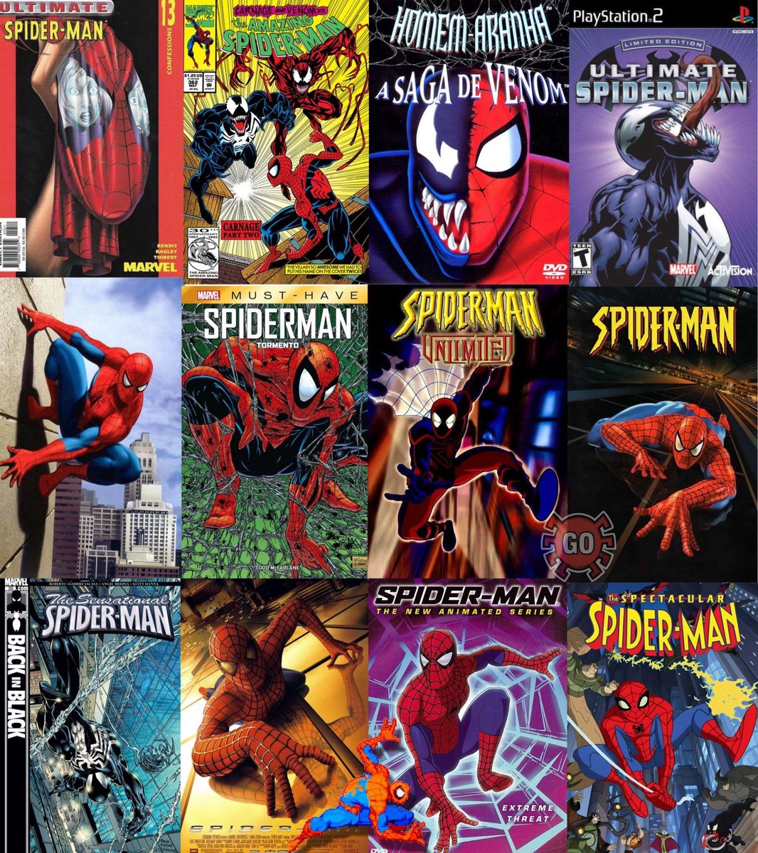 the_Bradster007's tweet photo. The experience of growing up with Spider-Man in the 90s/2000s ❤️ https://t.co/OnsVal3HS6