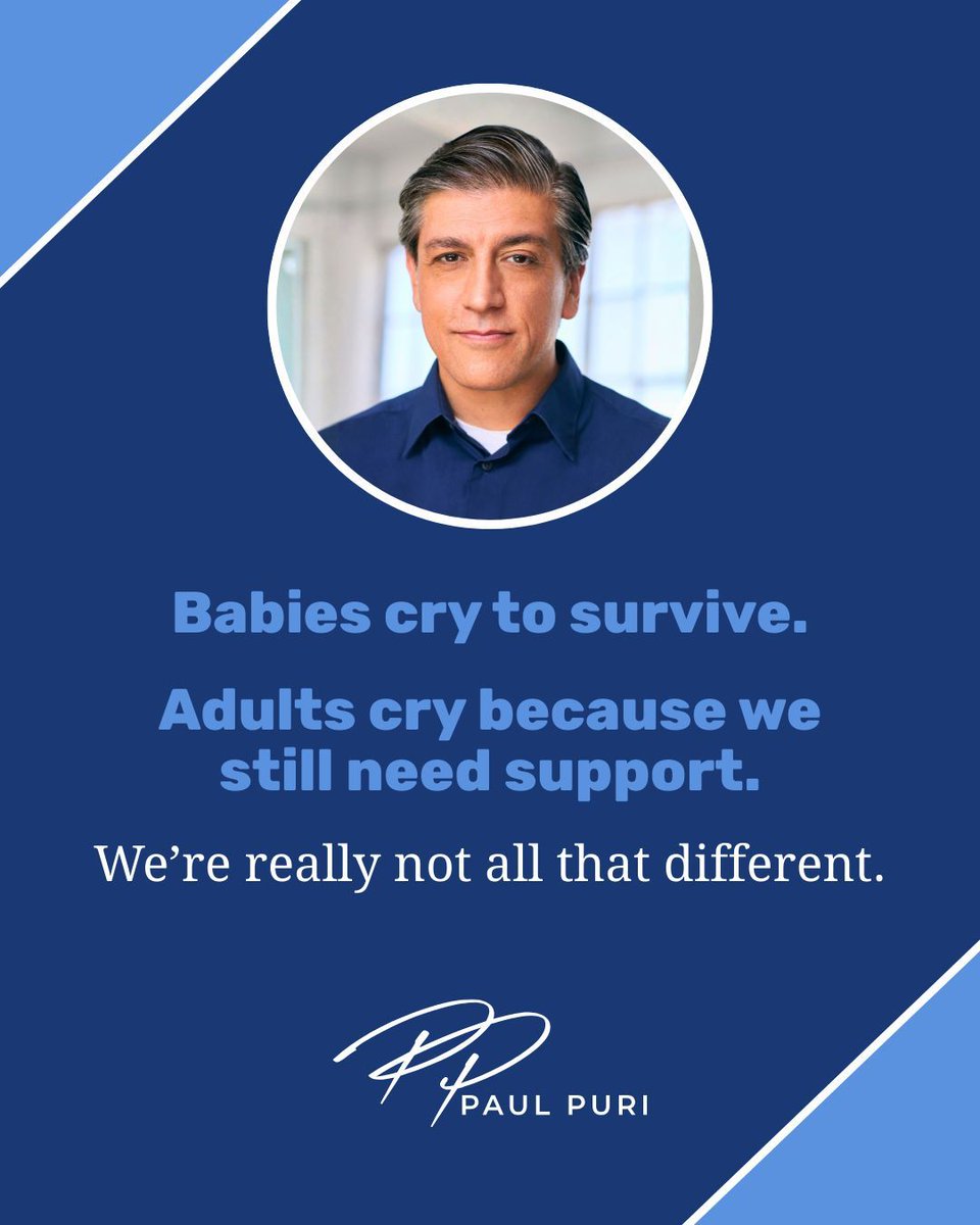 Truetalkpsycdoc's tweet photo. “Don’t cry over spilled milk” was never meant to shame tears. It can release built-up emotion &amp; signal a need for support. Instead of asking “Should I cry?” try asking: “What do I need right now?” Emotions don’t go away when we dismiss them. They just wait for a different outlet. https://t.co/KtXqwqMxtx