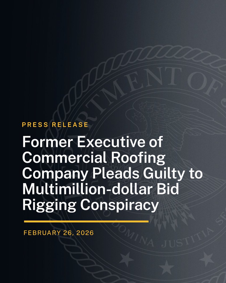 Antitrust Division tweet media