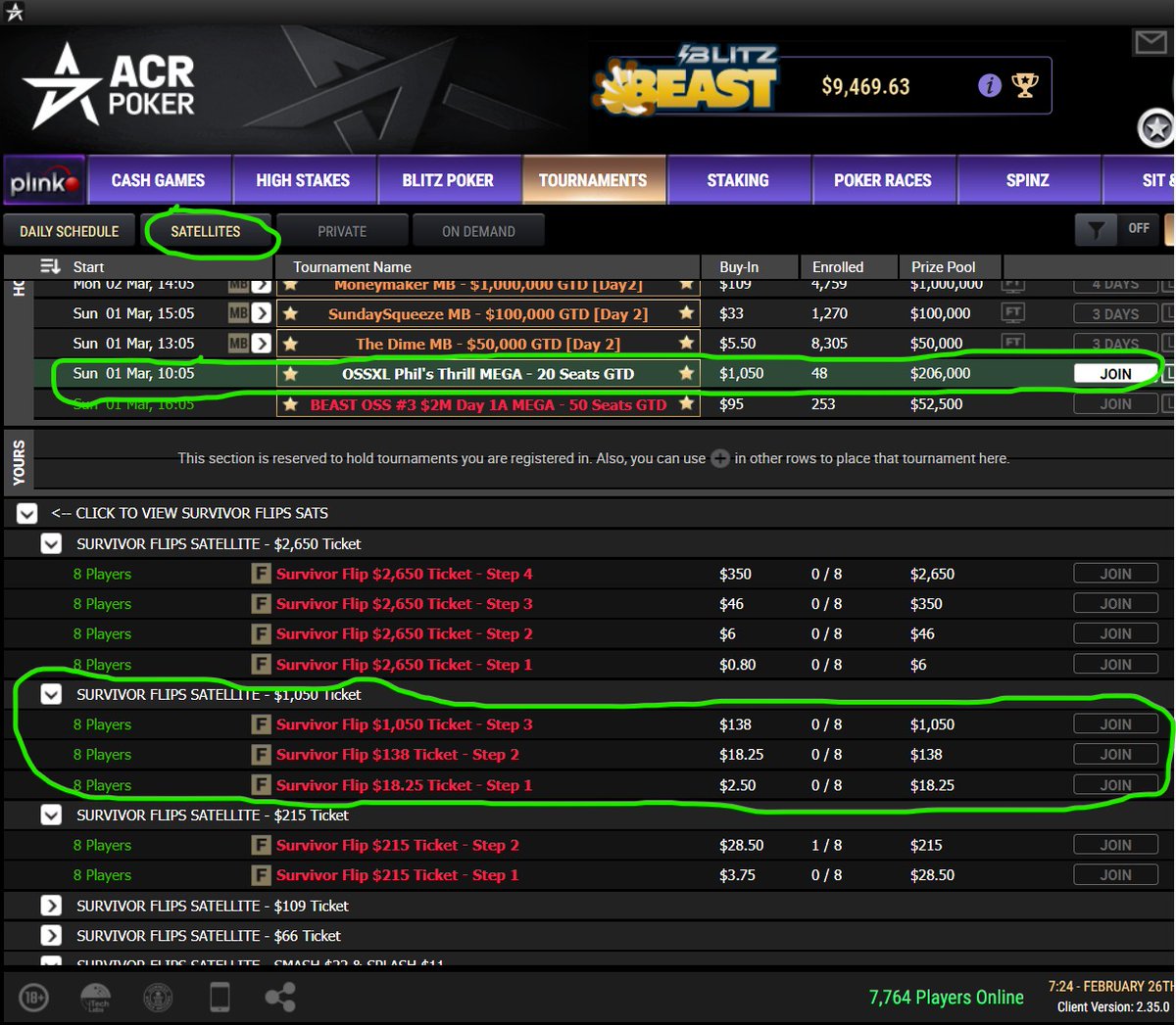 ACR Poker tweet media