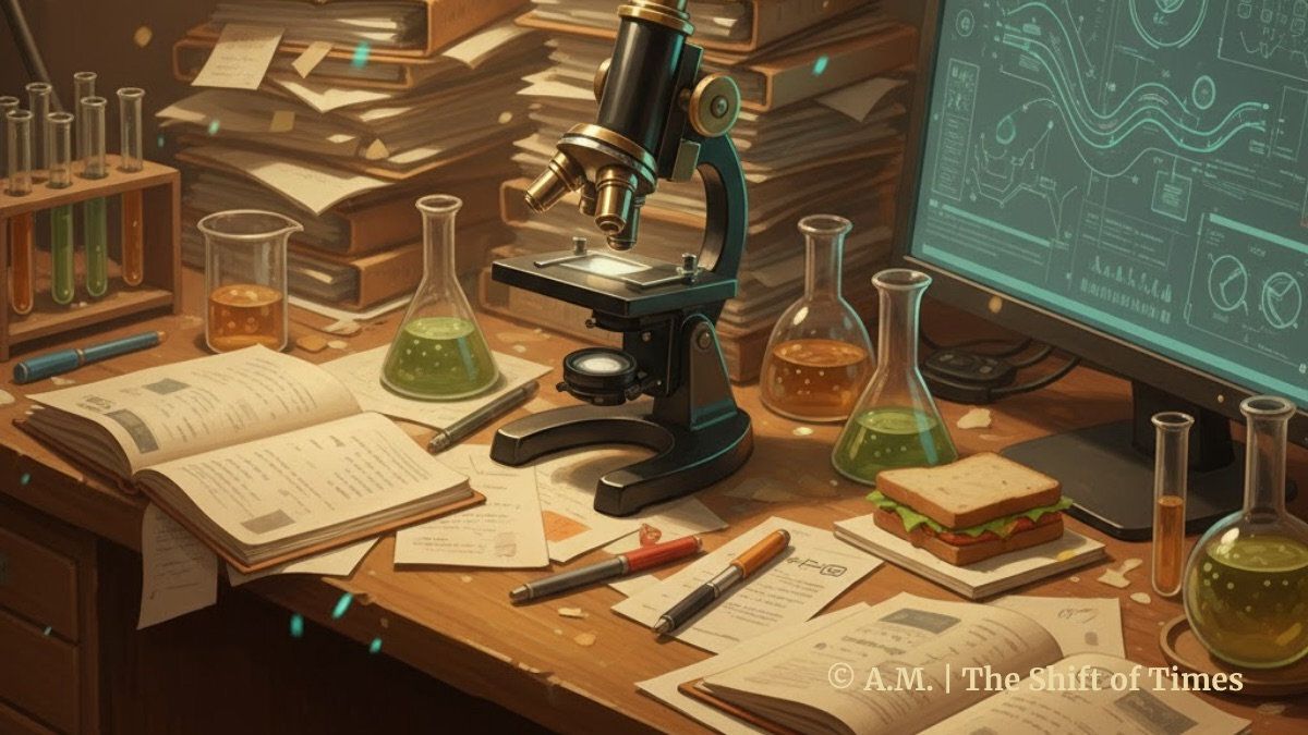 TheShiftOfTimes's tweet image. Years of work.
One breakthrough. 🔬 Follow the Shift of Times. #ShiftOfTimes #HiddenLab #Storytelling