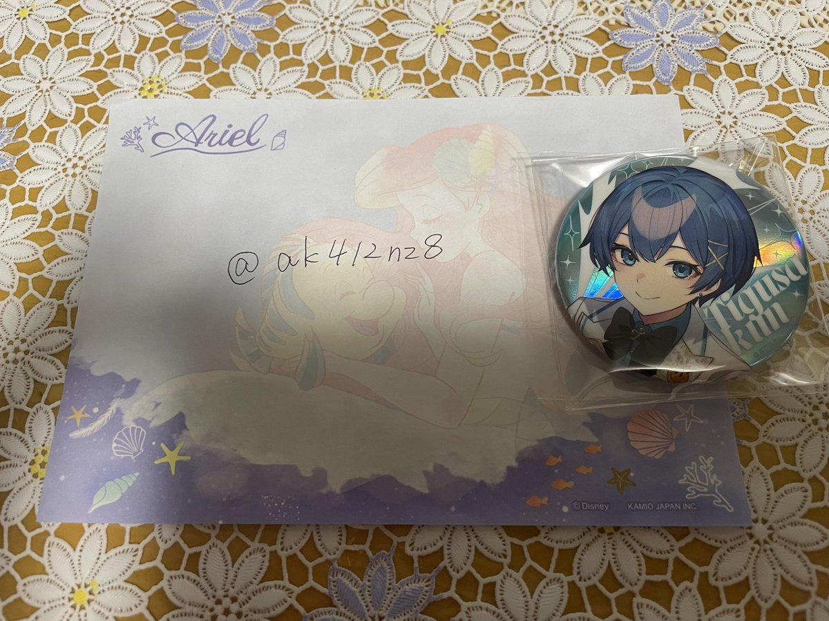 Anniversary (周年) 缶バッジ の交換先を探しています。 譲 📣🩵(等身