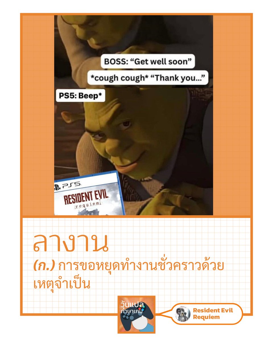 คนเล่นเขารู้กัน
#re9requiem