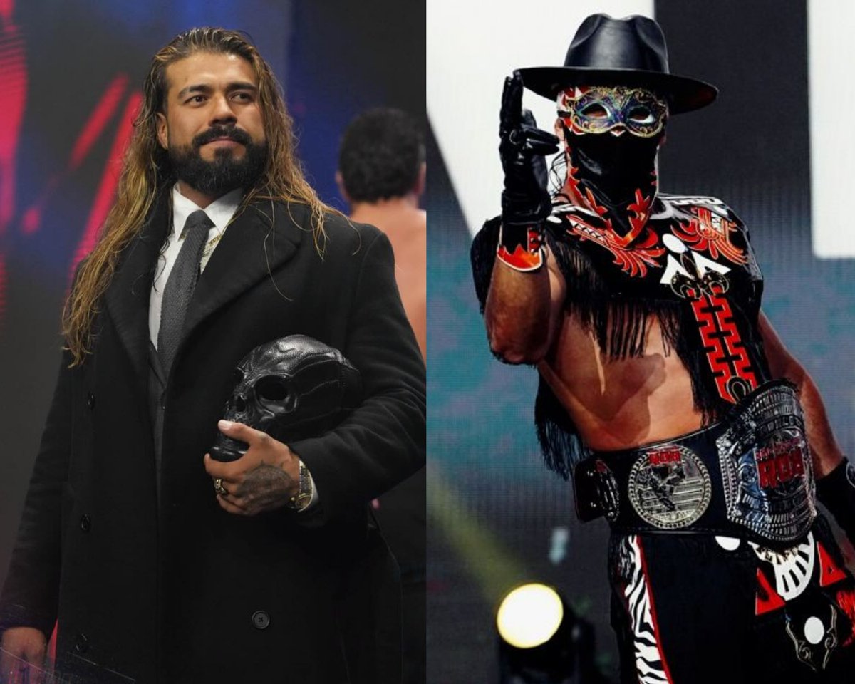 ProWFinesse's tweet photo. AEW will be running Andrade vs. Bandido for the first time in a dream match.

This match is going to change lives. https://t.co/ulWLWBTXIq