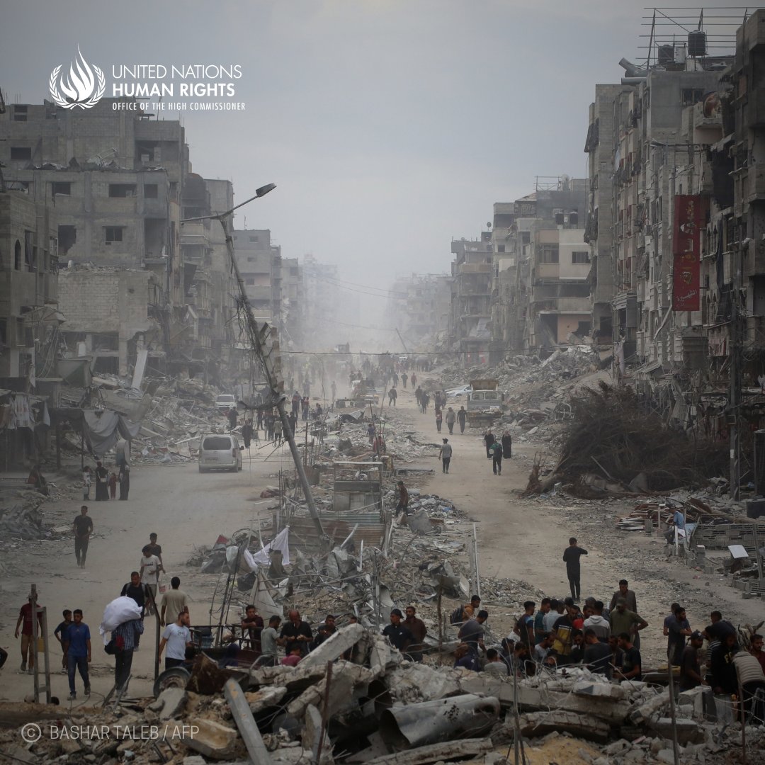 #Palestine: <a href="/volker_turk/">Volker Türk</a> points to Israel’s utter disregard for human rights in Gaza &amp; West Bank. He calls for accountability for all violations and abuses &amp; long-overdue realisation of Palestinians’ right to self-determination. #HRC61

ohchr.org/en/statements-…