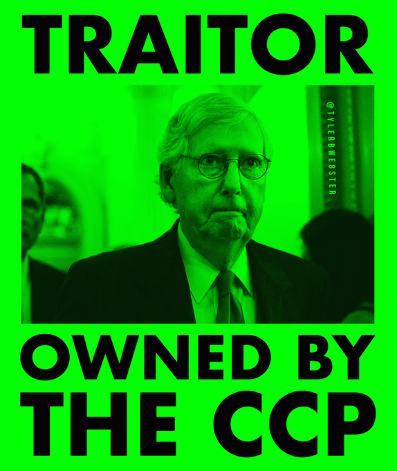 X0_1_7ex's tweet photo. @Rightanglenews The GOP delegation of the senate has been one of the deepest parts of the DC swamp for decades

TY China Mitch https://t.co/cbPLNRwPgI