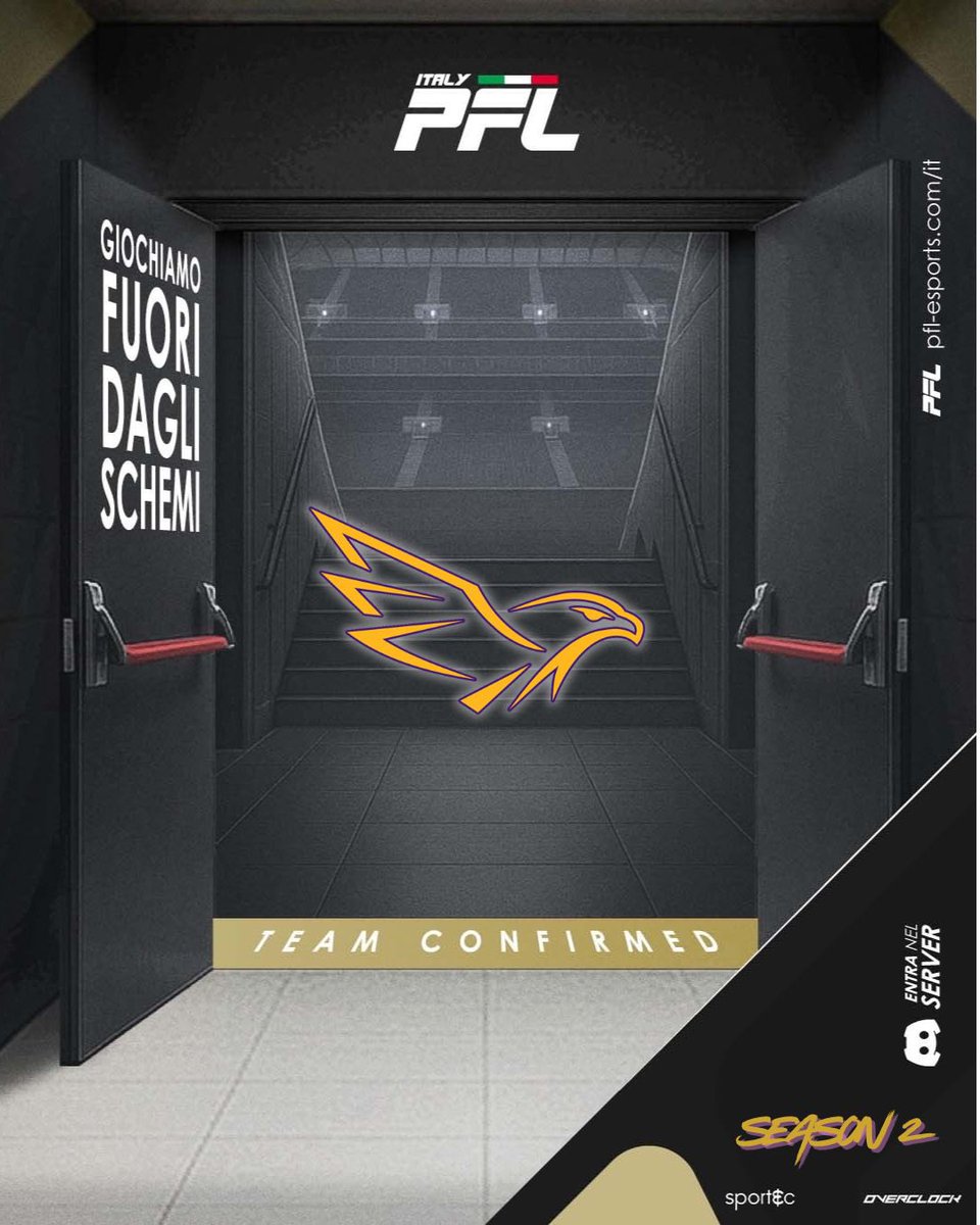 𝑪𝑶𝑵𝑭𝑰𝑹𝑴𝑬𝑫 ✅

Siamo lieti di annunciare l'arrivo dei <a href="/DKZLibertas/">DKZ Libertas</a> _ per la season 2’ su #FC26.

Sponsor by:
<a href="/Sportec_Custom/">Sportec</a> 
#overclock 

#PFLITALIA