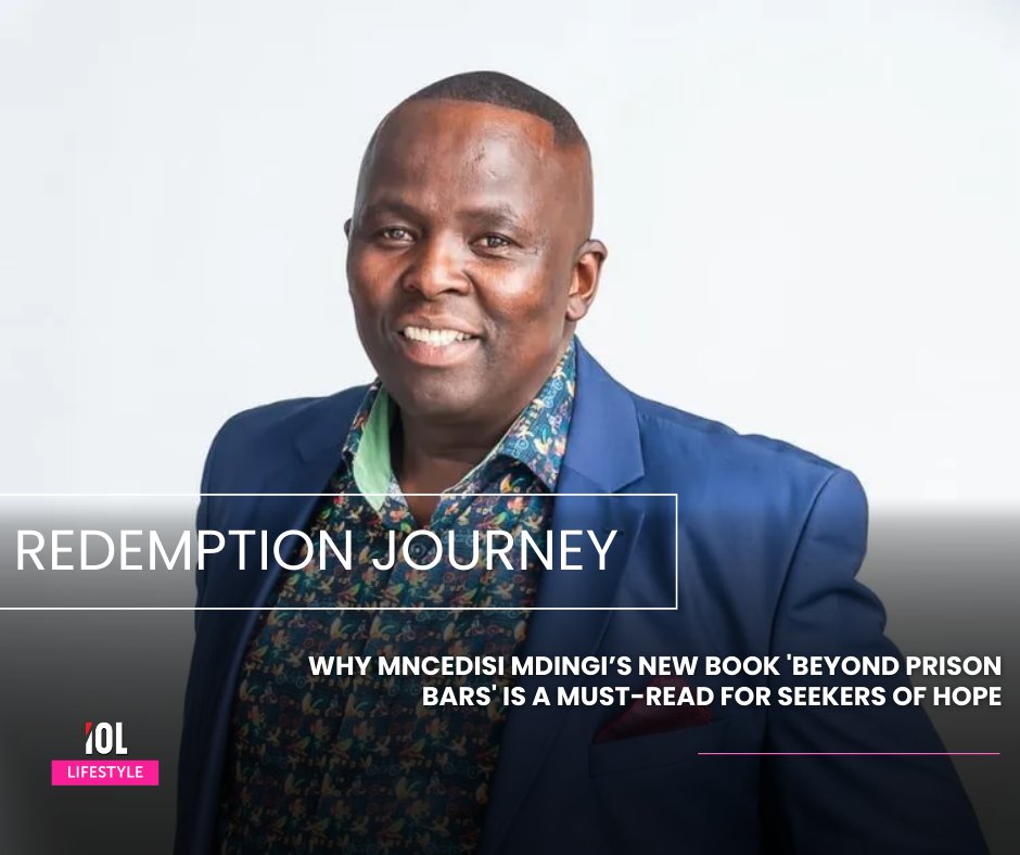 IOL_Lifestyle's tweet image. After serving 19 years of a 42-year sentence, South African evangelist Mncedisi Mdingi shares his journey from gangsterism to faith-driven social justice in Beyond Prison Bars. 
#MncedisiMdingi #BeyondPrisonBars #Redemption #Faith #HumanRights 
Read on: tinyurl.com/yw9vyy54
