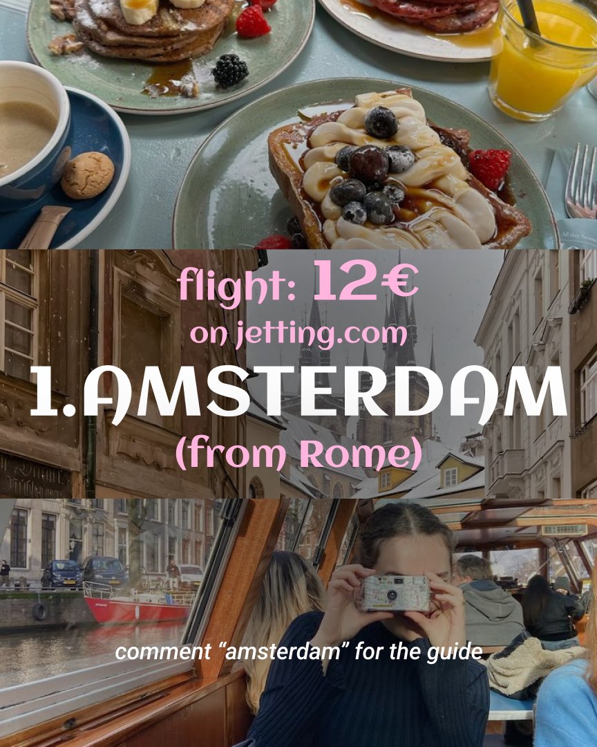 Jetting_com's tweet photo. No reason needed — just a ticket!
✈️ Explore new cities, unforgettable experiences, and adventures waiting for you — all without overspending.
📲 Book now on https://t.co/a3pvGwEYD4 and make your next trip happen!
#cheapflights #jetting_com #flightsToEurope https://t.co/L0nZ19FxO8