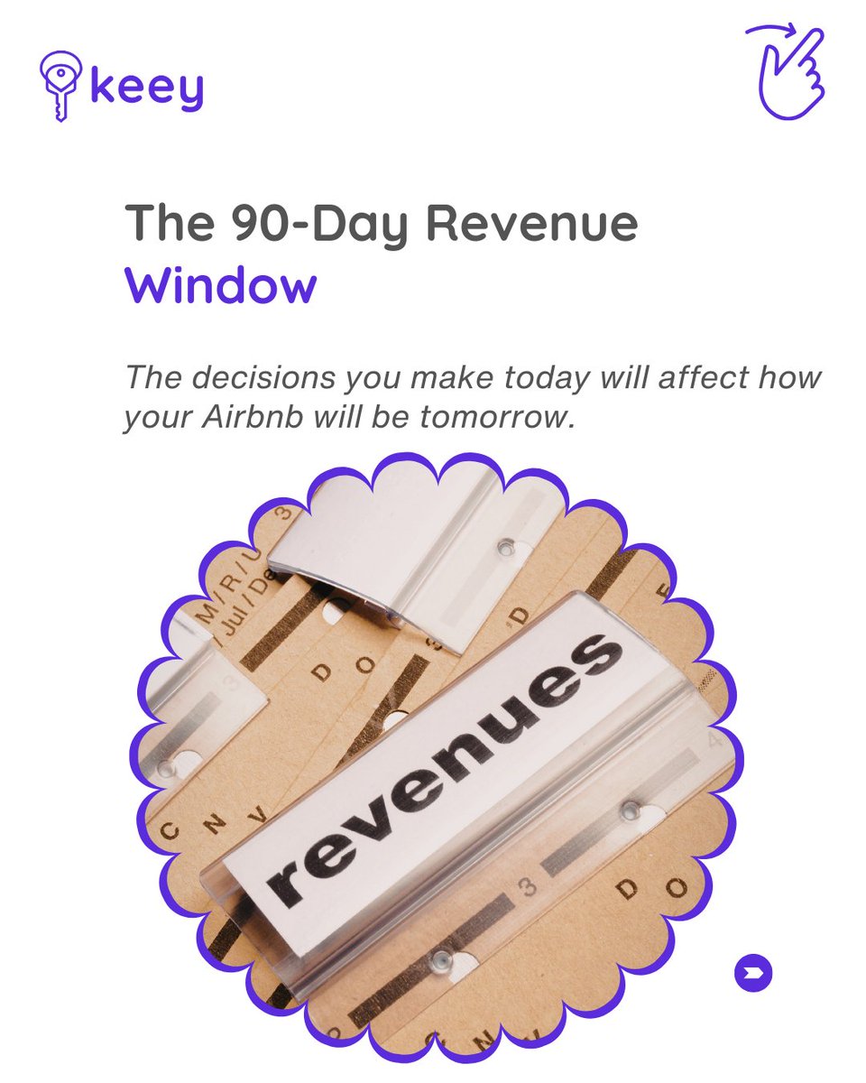Keeyltd's tweet photo. Revenue isn’t built in a week.
It’s built in 90-day windows.

Bookings aren’t instant.
Calendar strategy matters.
Visibility compounds.

#AirbnbHosting #ShortTermRentals #LondonAirbnb #DubaiAirbnb #Keey https://t.co/duZO12FgkY