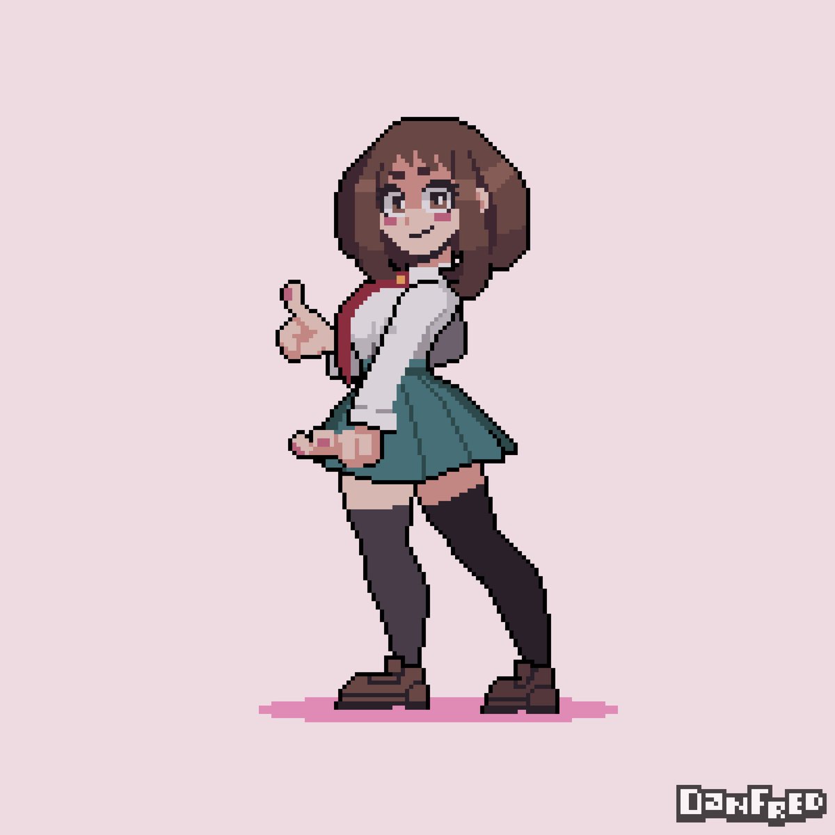 dannyalfred_89's tweet photo. Ochako Uraraka
De #MyHeroAcademia 

#pixelart | #ドット絵 | #麗日お茶子 | #MHA https://t.co/ENgPt5KlNS