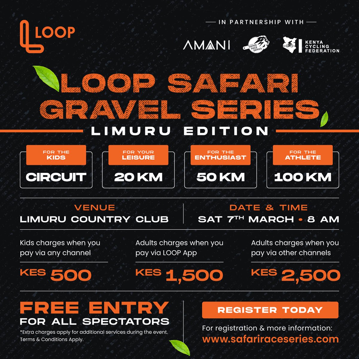 thejam984's tweet photo. Get ready to gravel. 7th March at the Limuru Country Club. Register Today on https://t.co/pEpUjuXiQK #LOOPSafariGravelSeries #gravelbike #gravelrides #LOOP #whywaitLOOPIt https://t.co/oigaB44Le6