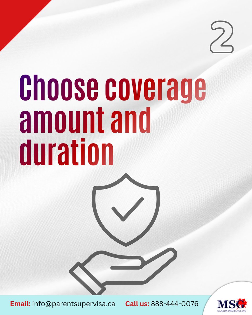 parentsupervisa's tweet image. Getting a Super Visa starts with checking eligibility. 🛡️

Choose the coverage amount and duration that works for your stay.

Start your Super Visa process today.

#supervisainsurance #parentsupervisa #canadainsurance #travelinsurancecanada #parentsincanada #canadavisa