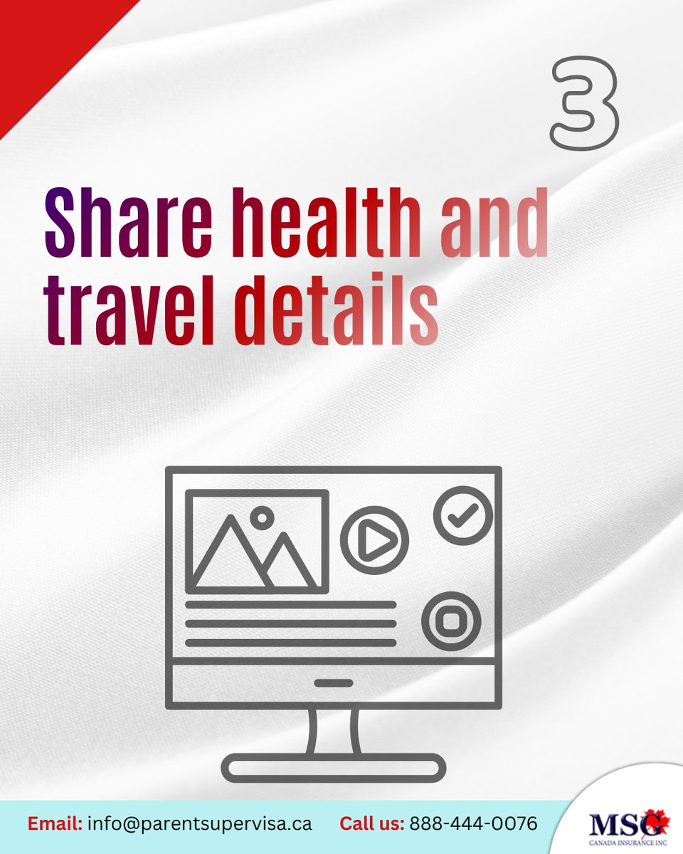 parentsupervisa's tweet image. Getting a Super Visa starts with checking eligibility. 🛡️

Choose the coverage amount and duration that works for your stay.

Start your Super Visa process today.

#supervisainsurance #parentsupervisa #canadainsurance #travelinsurancecanada #parentsincanada #canadavisa