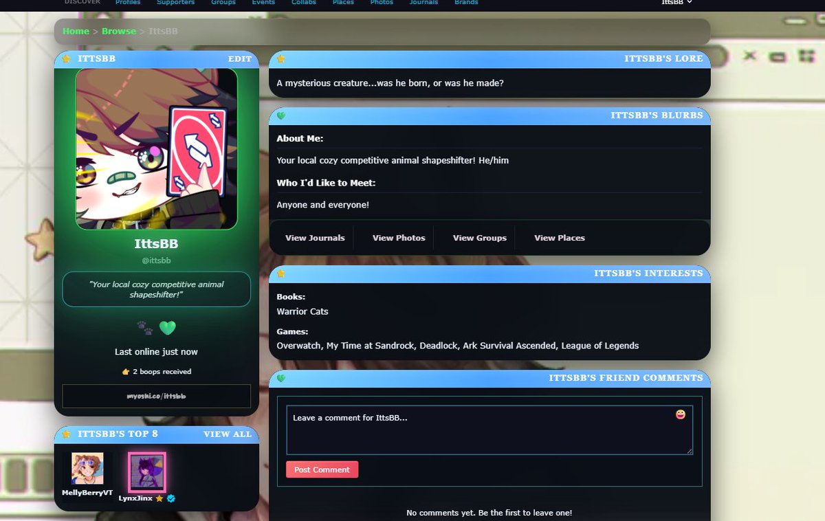 IttsBB 🐾💚 tweet media