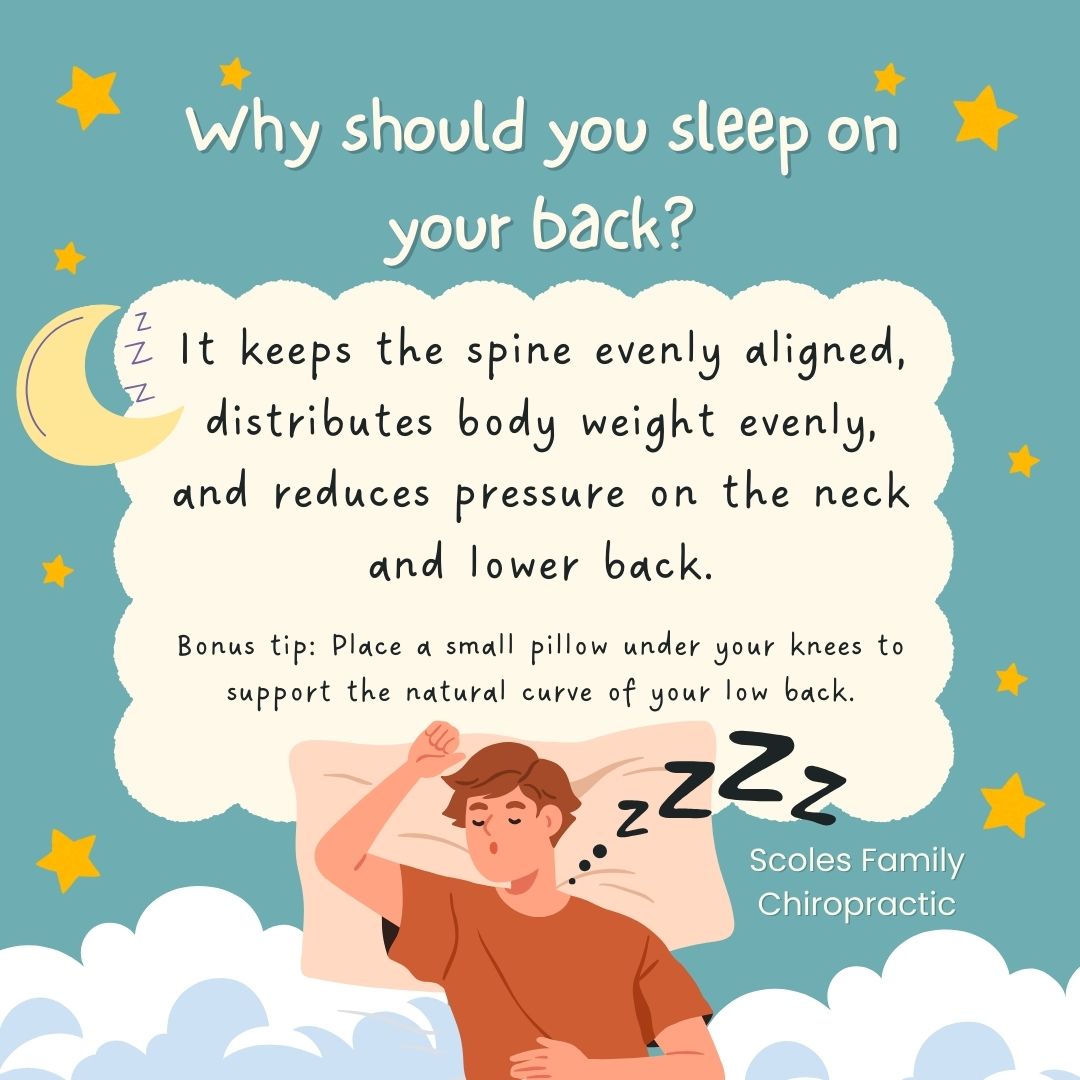HealthyKnox's tweet photo. Back sleeping = better alignment
Sleeping on your back helps keep your spine in a neutral position, reducing stress on your neck and lower back. It also allows your muscles and joints to fully relax and recover overnight.
#SleepHealth #SpinalAlignment #WellnessTips https://t.co/j1JnSahtJW