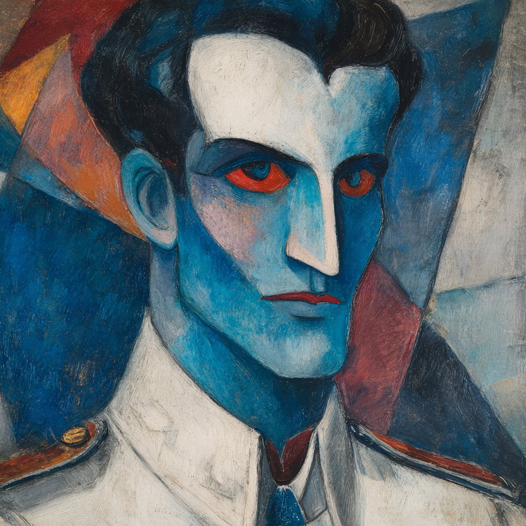 What is <a href="/artistchagall/">Marc Chagall</a> were to paint me? 

#starwars #thrawn #grandadmiralthrawn #thrawnthursday #parody