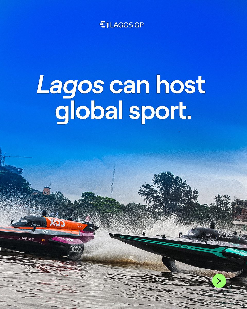 E1 Lagos GP tweet media
