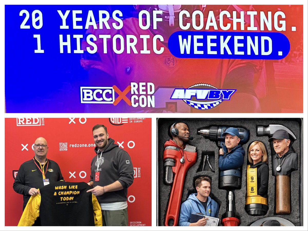 JockwasherPod's tweet photo. Neue Podcast-Folge: „Waschsalon-Reisetagebuch Redcon/BCC 2026“. Besuch & Vortrag bei Europas größter American Football Convention #togethernextlevel #networking #growthegame #jockwasherpodcast #thegermanatmizzou https://t.co/udGXeZmpsI