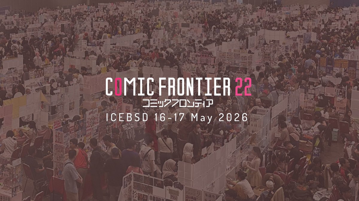 Thread katalog #CF22 per-fandom yang kutemui. Kindly ingatkan yaa kalo ada fandom yg belum ku list 🙇🏼‍♀️💗

📅 16-17 Mei 2026
📍ICE BSD

Dibuat karna gabut dan biar jajanku gampang 
#Comifuro22 #ComifuroXXII #CFXXII #Comifuro22Catalogue #cf22catalogue