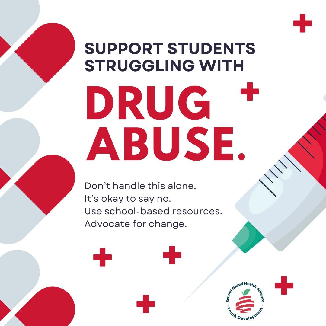 Substance use concerns shouldn’t be handled alone. Know the signs and know your resources. Your SBHCs are here to help. If you’re worried about substance use (your own or someone else’s), see here: samhsa.gov/find-help/help…