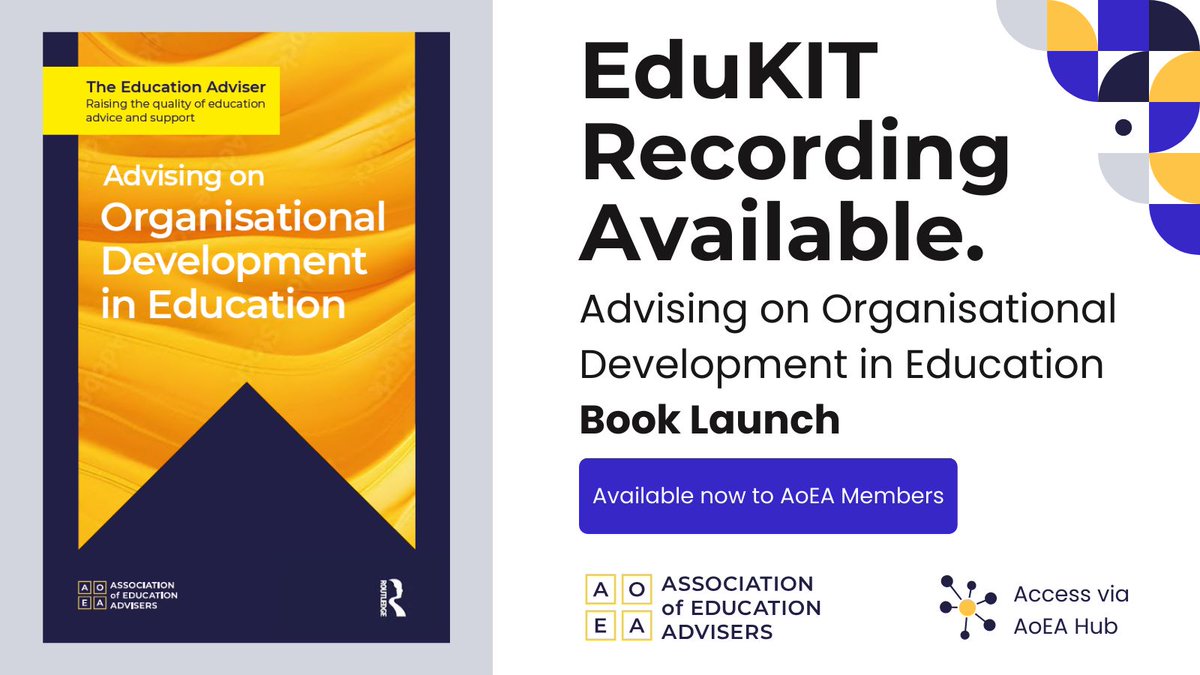 Association of Education Advisers tweet media