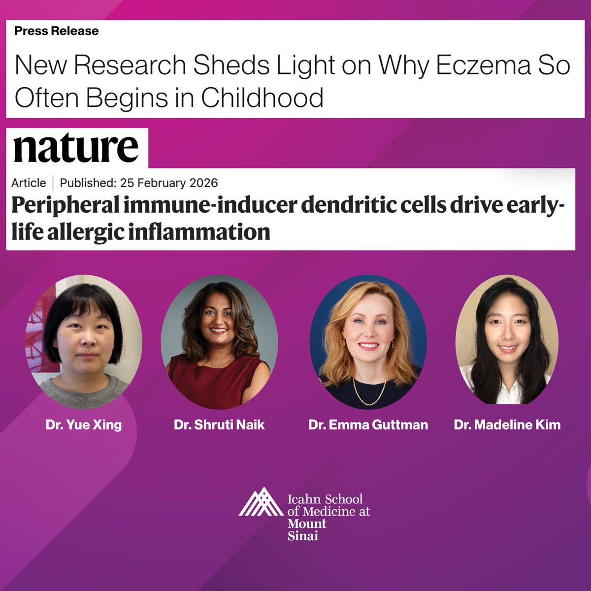 Mount Sinai Dermatology tweet media