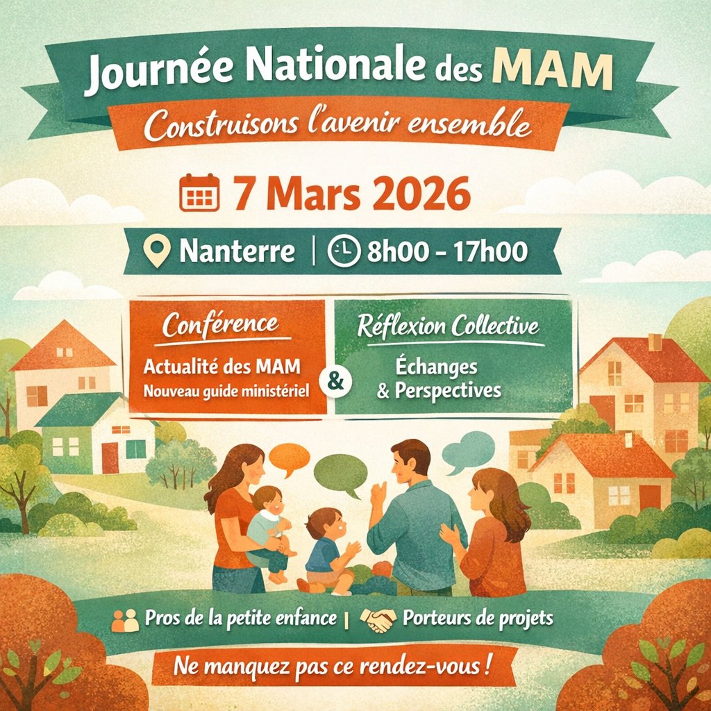 ufnafaam's tweet photo. Assistantes maternelles, responsable de relais petite enfance, service de PMI, Caisse d'allocation Familiale, inscrivez vous c'est le 7 Mars et il reste encore quelques places : https://t.co/q1XSj7A2wr https://t.co/NulBUF7L9M