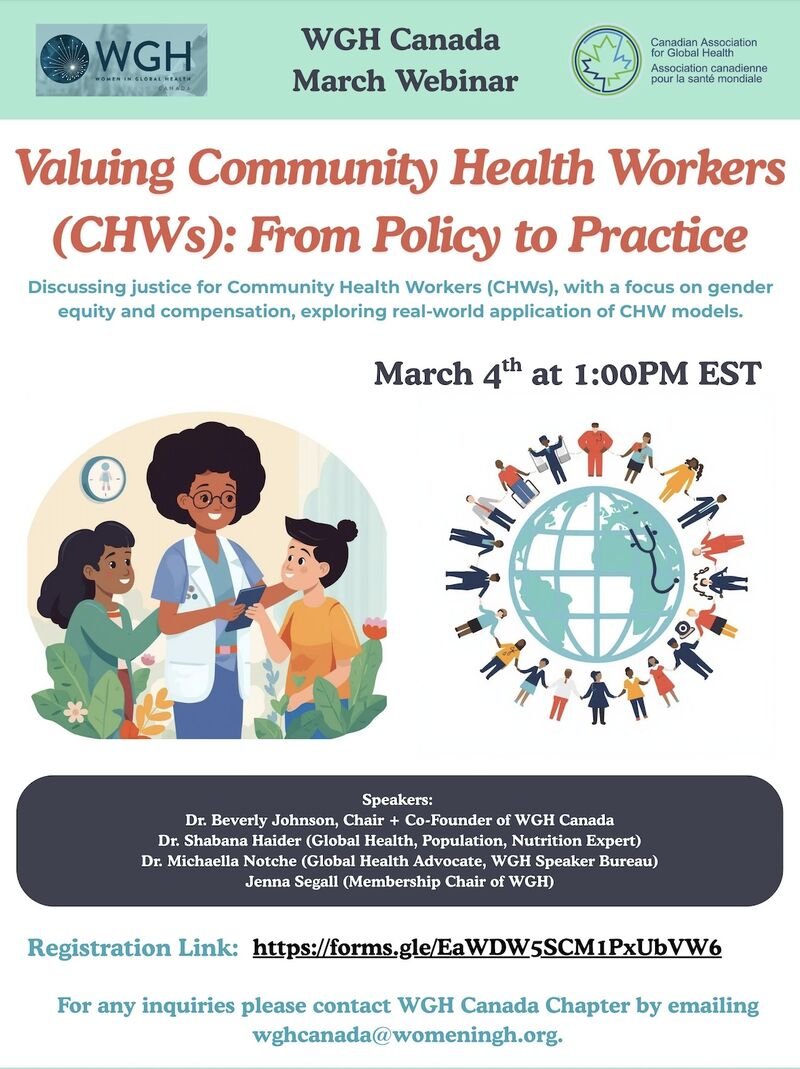 Women in Global Health Canada tweet media