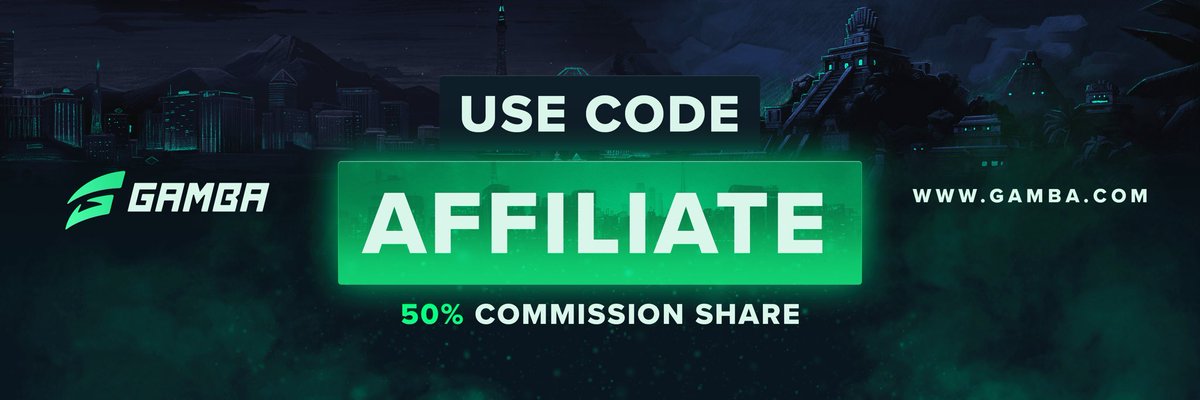 GambaPromotions's tweet photo. 🚨 Promotion Code! 🚨

Head to Gamba 🎰 and register using affiliate code: affiliate

💸 FREE $ code:

💰 tryout20

🔗 Link in comments 👇

@gamba #gamba #crypto #casino 🔒 💎🎲 https://t.co/DeqKd5lEsp