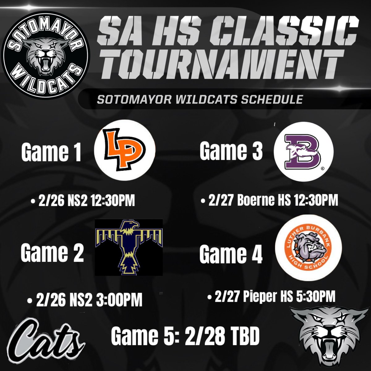 SOTOMAYOR WILDCAT BASEBALL tweet media