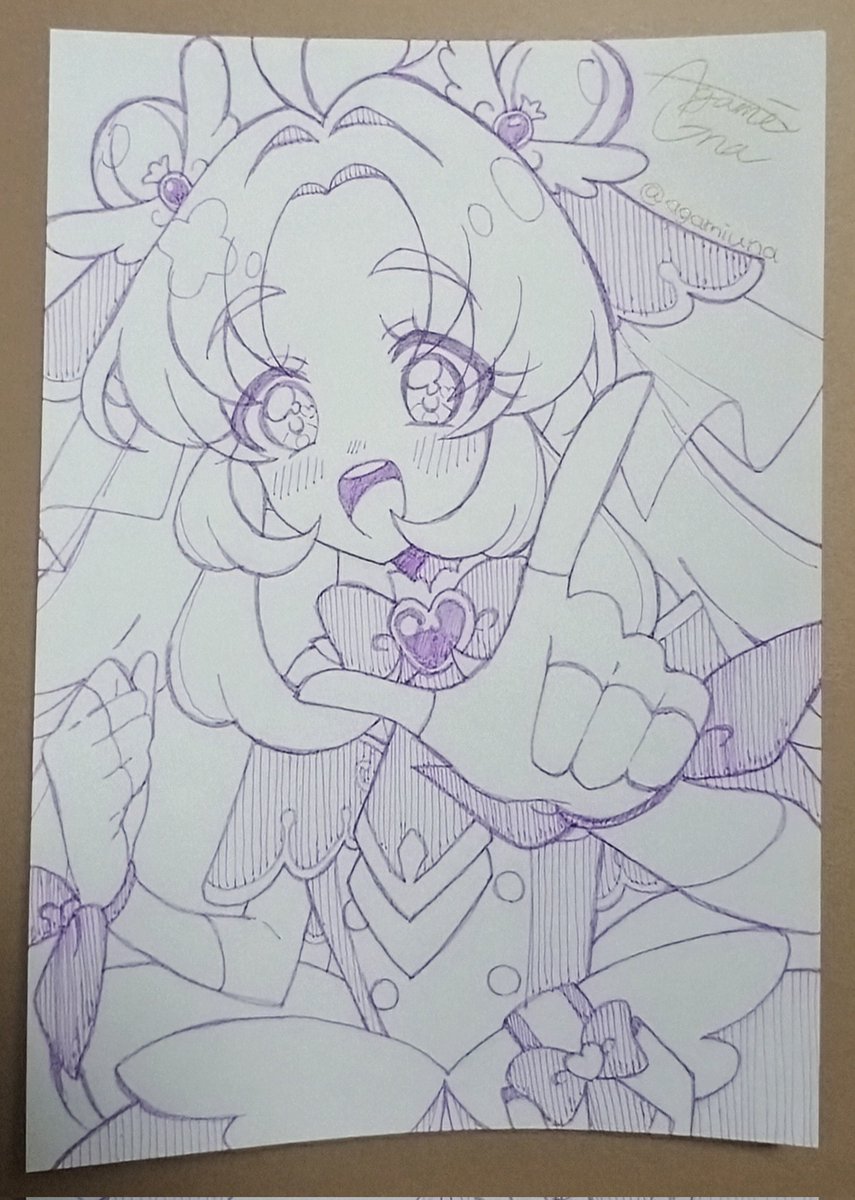 agamiuna's tweet photo. たんプリアナログ🎨
ちゃんと間違えてる🙇 https://t.co/r4drpHSyIH