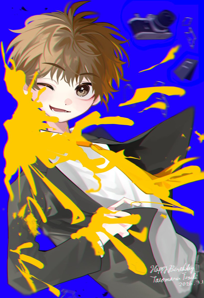 poe_ll's tweet photo. お誕生日おめでとう🐹💫

＃一色都々丸誕生祭2026
＃一色都々丸生誕祭2026 https://t.co/4mGrd3ZS6j