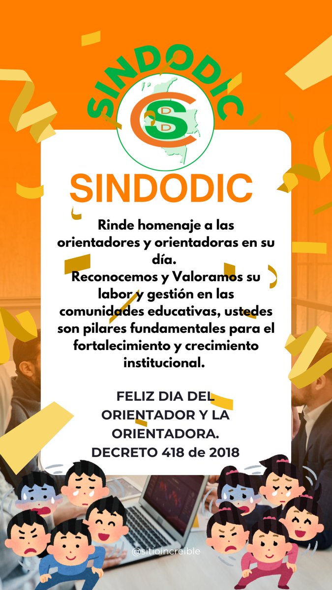 SindodicSindicato Nacional de Directivos Docentes tweet media