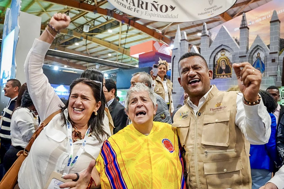 📸 ¡Así se vive la presencia de #Nariño en #ANATO2026!

Nuestro stand ha recibido a visitantes, empresarios y líderes de distintos sectores, que coinciden en reconocer el potencial de #Nariño, tierra de fe y espiritualidad, como una iniciativa que convoca al territorio alrededor